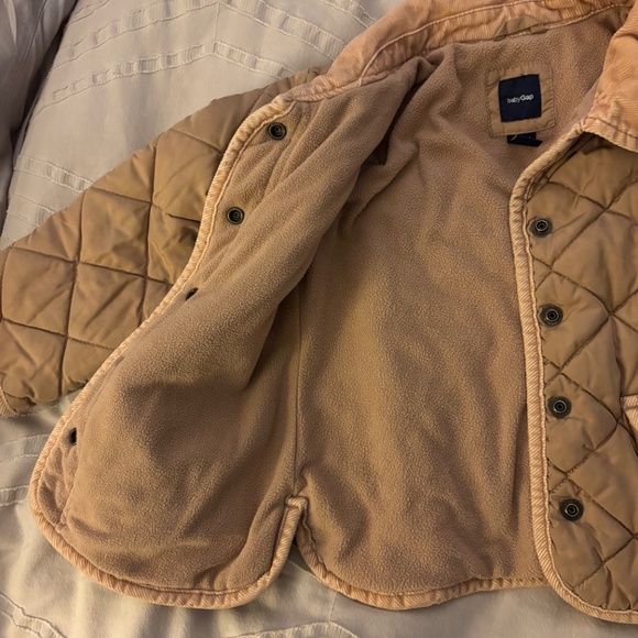Baby gap quilted fleece lined puffer unisex size 4T - Picture 3 of 6